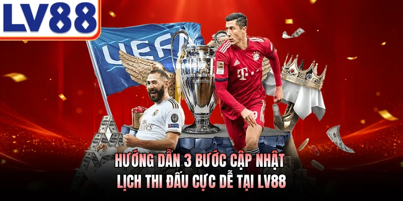 Lịch Thi Đấu C1 LV88 - Cập Nhật Thông Tin Kèo Bóng Đá Số 4 Hướng dẫn 3 bước cập nhật lịch thi đấu cực dễ tại LV88